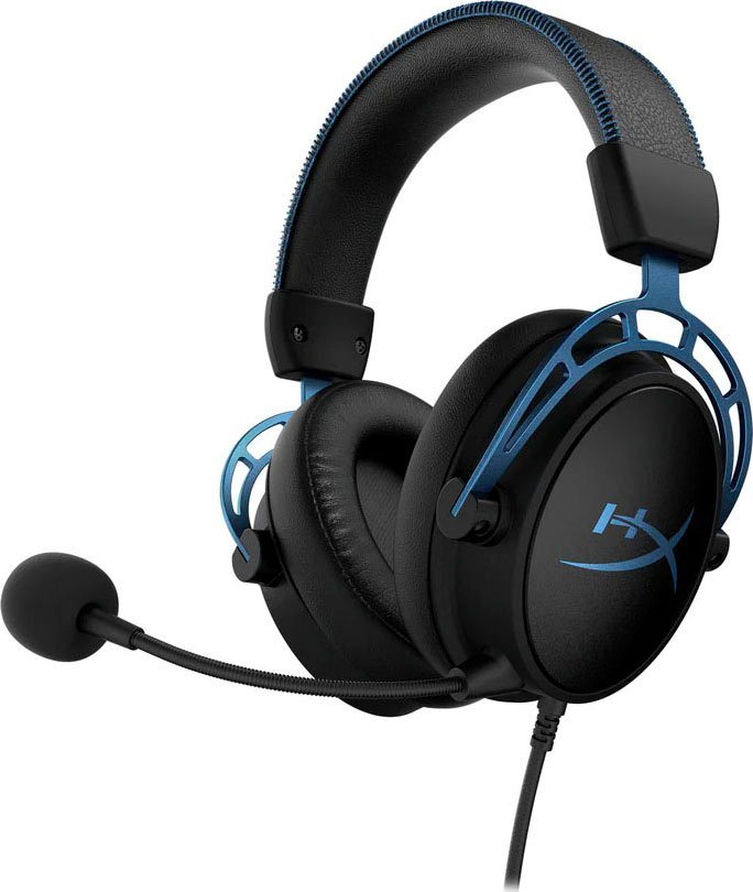 HyperX Cloud Alpha S Gaming-Headset (Mikrofon abnehmbar, Noise-Cancelling) von HyperX