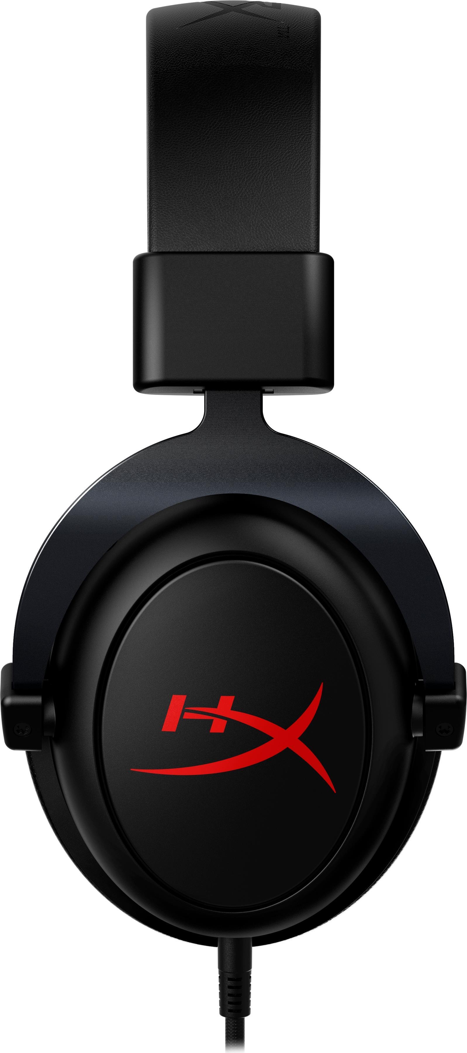 HyperX Cloud Core + 7.1 - Gaming-Headset (schwarz) - Kabelgebunden - Gaming - 10 - 23000 Hz - 309 g - Kopfh�rer - Schwarz (4P4F2AA) von HyperX