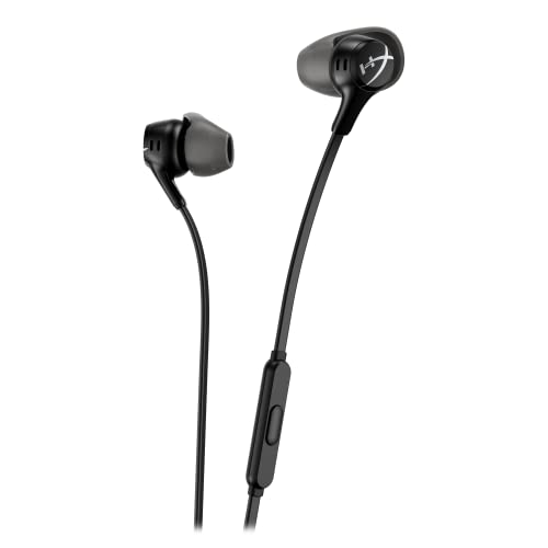 HyperX Cloud Earbuds II Gaming-Ohrhörer mit Mikrofon, Schwarz von HyperX