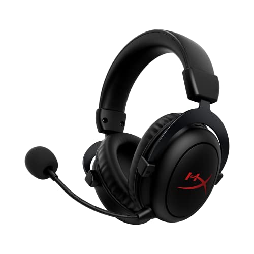 HyperX Cloud II Core Wireless - Gaming Headset for PC, DTS Headphone:X Spatial Audio, Memory Foam Ear Pads, Black von HyperX