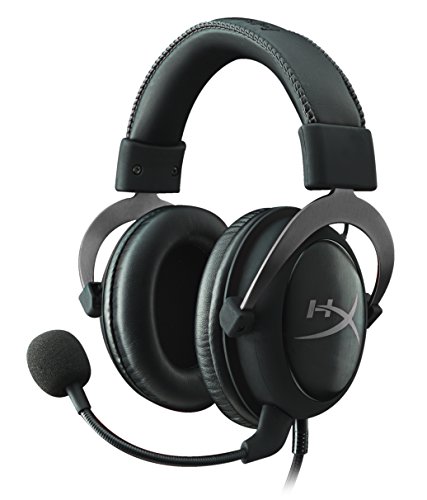 HyperX Cloud II –Gaming Headset für PC, PS5 / PS4. Inklusive virtuellem 7.1 Surround Sound und USB-Audiosteuerungsbox von HyperX