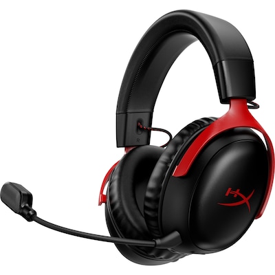 HyperX Cloud III Wireless Black/Red Gaming Headset für PS4/PS5 & PC von HyperX