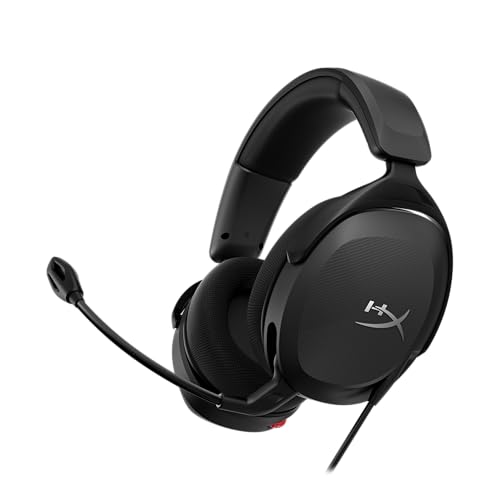 HyperX Cloud Stinger 2 Core – PC Gaming Headset, leichtes Over-Ear-Headset mit Mikrofon, Schwenk-zu-Stumm-Mikrofon-Funktion, DTS Kopfhörer: X Spatial Audio, 40 mm Treiber von HyperX