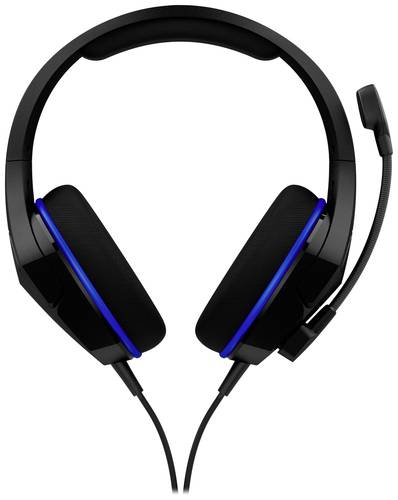 HyperX Cloud Stinger Core PS4 Headset Gaming Over Ear Headset kabelgebunden Schwarz/Blau Lautstärke von HyperX