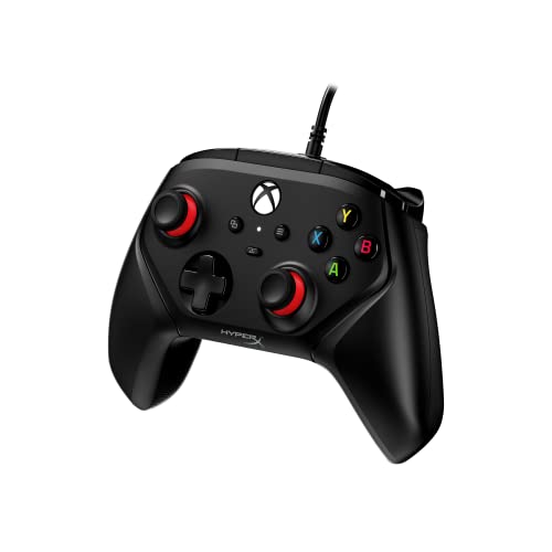 HyperX Clutch Gladiate – Kabelgebundener Controller, offiziell lizenziert von Xbox, 2 Trigger-Locks, programmierbare Tasten, 2 Vibrations-Motoren HyperX Clutch Gladiate – Kabelgebundener Controller, offiziell lizenziert von Xbox, 2 Trigger-Locks, programmierbare Tasten, 2 Vibrations-Motoren von HyperX