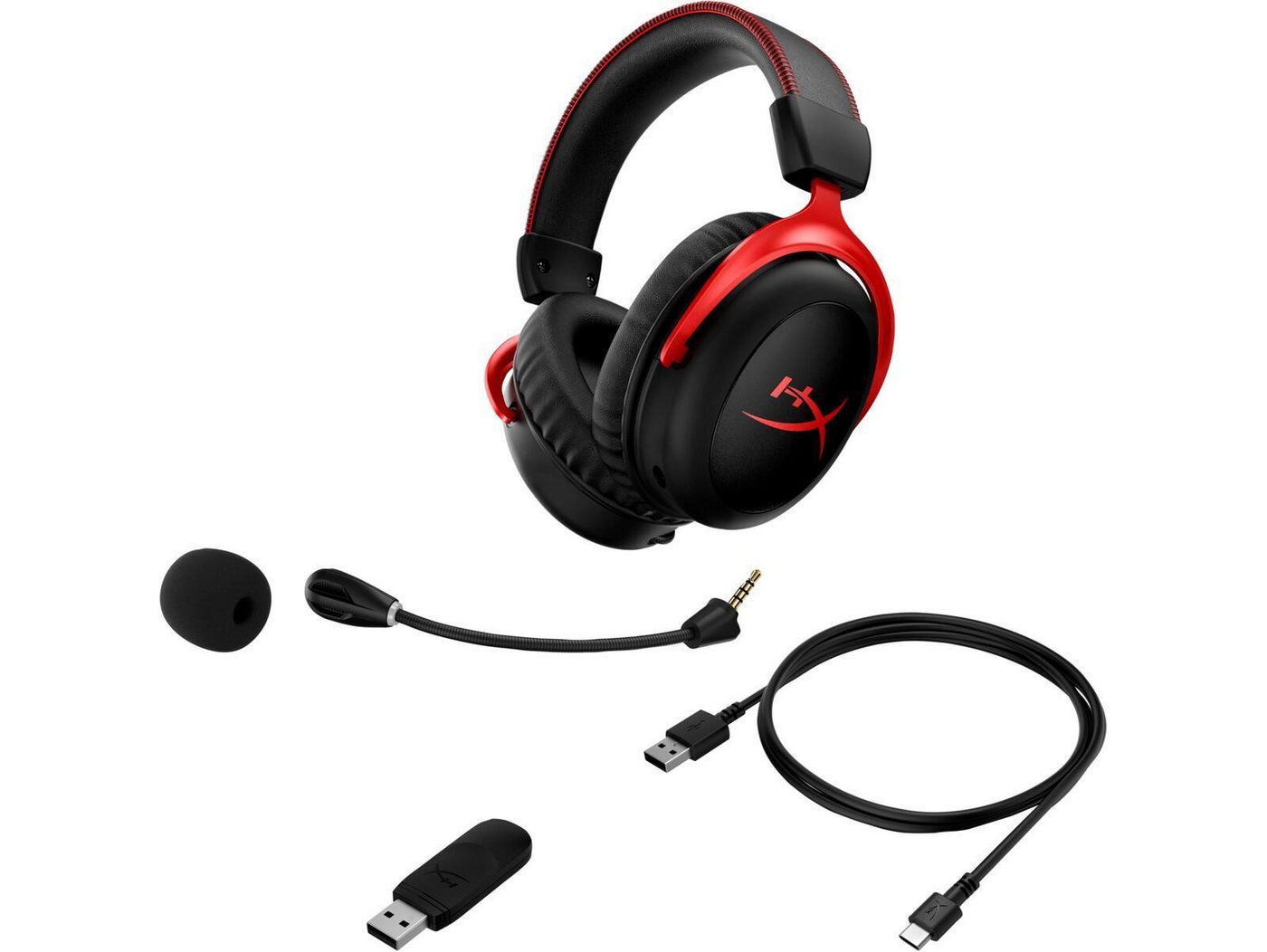 HyperX HyperX Cloud II Wireless – Gaming-Headset (schwarz Headset HyperX HyperX Cloud II Wireless – Gaming-Headset (schwarz Headset von HyperX