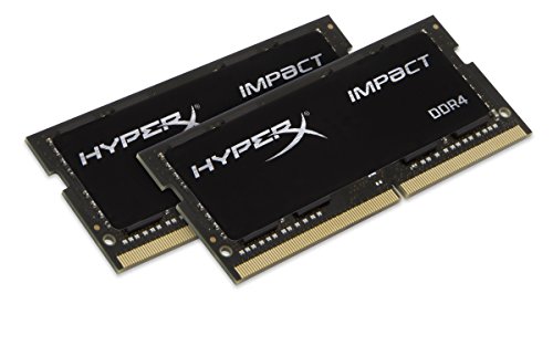 HyperX Impact HX426S15IB2K2/16 Arbeitsspeicher 16GB Kit*(2x8GB) 2666MHz DDR4 CL15 SODIMM von HyperX