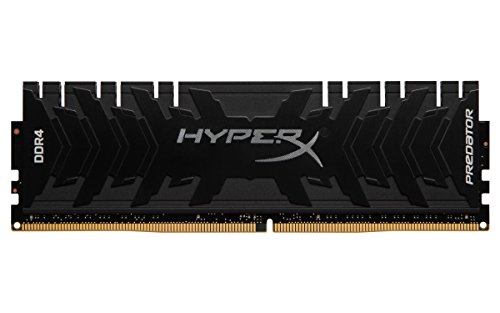 HyperX Predator HX424C12PB3K4/32 Arbeitsspeicher 2400MHz DDR4 CL12 DIMM XMP 32GB Kit (4x8GB) schwarz von Kingston