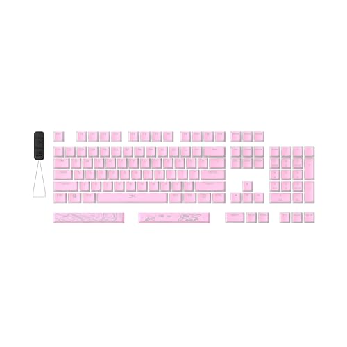 HYPERX Pudding Keycaps 2 - Full Key Set - PBT - 112 Tasten - Pink HYPERX Pudding Keycaps 2 - Full Key Set - PBT - 112 Tasten - Pink von HyperX