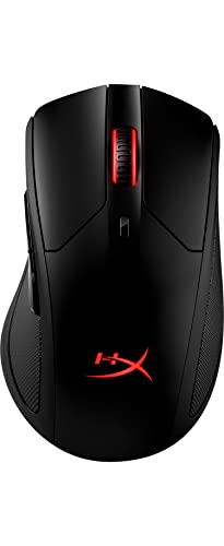 HyperX Pulsefire Dart – Kabellose RGB Gaming Maus, Softwaregesteuerte Anpassung, 6 Programmierbare Knöpfe, Qi-Charging Batterie bis zu 50 Stunden – PC, PS4, Xbox One kompatibel von HyperX