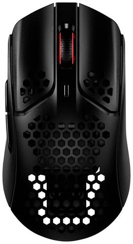 HyperX Pulsefire Haste Wireless Gaming-Maus Funk Optisch Schwarz 6 Tasten 16000 dpi Beleuchtet von HyperX