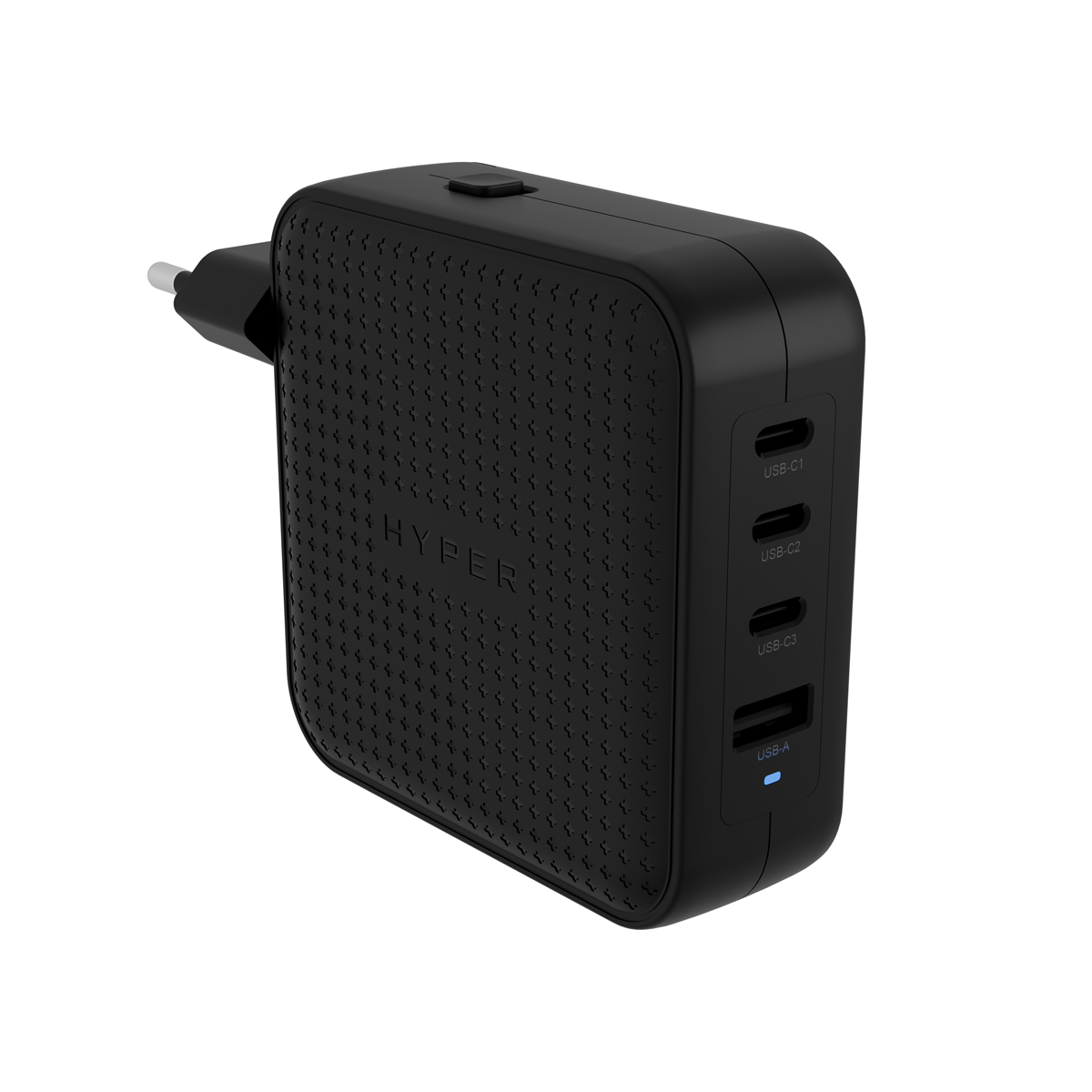 Hyper® HyperJuice® 100W USB-C GaN Travel Charger (3C+1A) - Black HyperJuice® 100W USB-C GaN Travel Charger (3C+1A) - Black von Hyperdrive