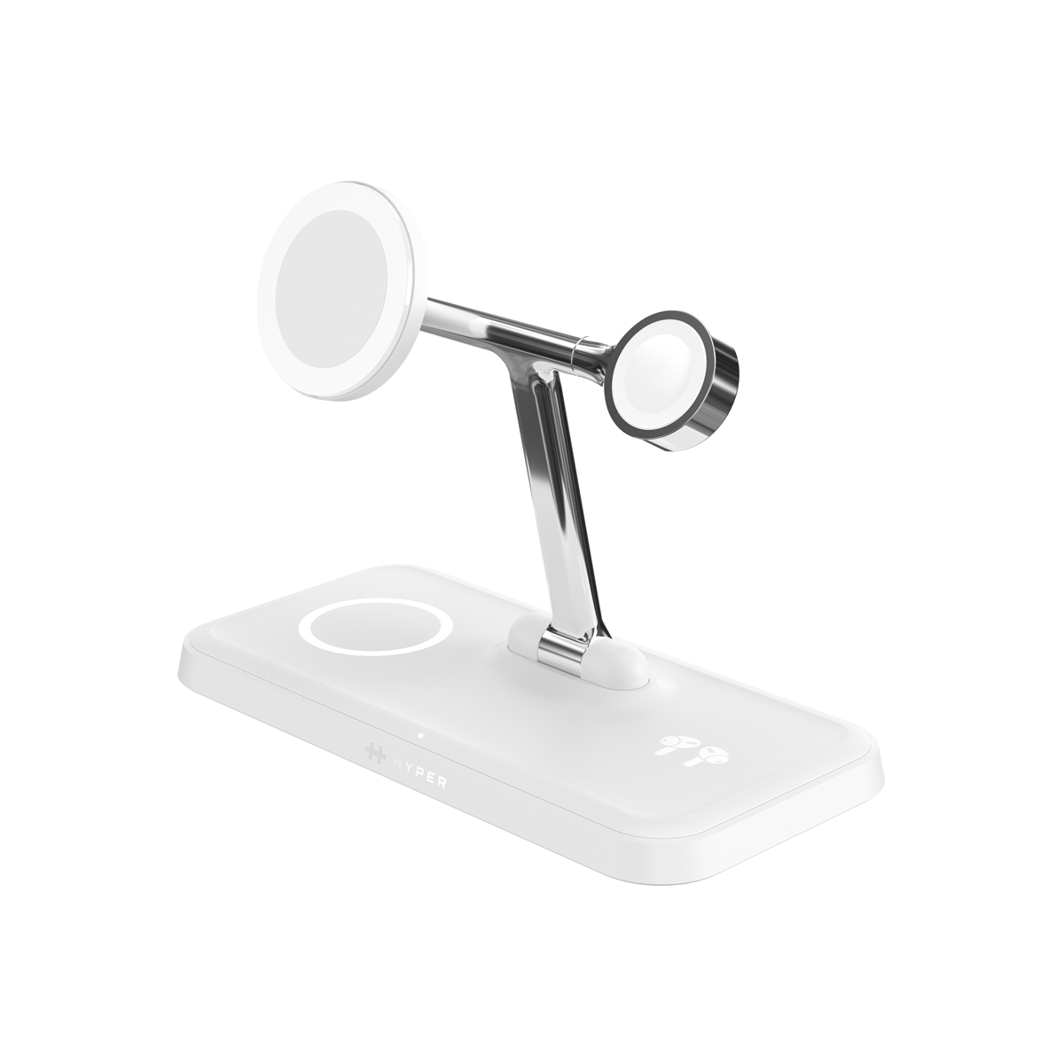 Hyper® HyperJuice QI2 4 in 1 Charging Stand - White HyperJuice QI2 4 in 1 Charging Stand - White von Hyperdrive