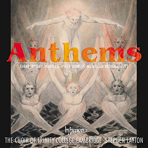 Anthems Vol. 1 - Chorwerke von Howells, Elgar, Wesley u.a. von Hyperion