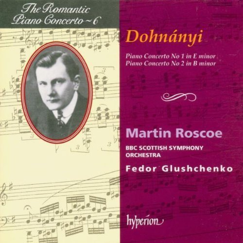 Romantic Piano Concerto, Vol. 6 - Dohnányi: Piano Concerto No. 1 in E minor; Piano Concerto no. 2 in B minor Import Edition (1994) Audio CD von Hyperion UK