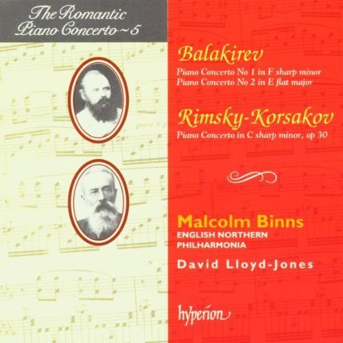 Romantic Piano Concerto Vol. 5: Balakirev: Piano Concertos Nos. 1 and 2 / Rimsky-Korsakov: Piano Concerto Import Edition by Balakirev, Rimsky-Korsakov (1993) Audio CD von Hyperion UK