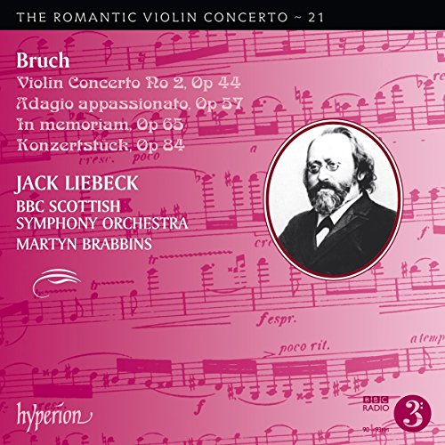 Bruch: Das Romantische Violinkonzert Vol. 21 - Nr. 2 in d-Moll / Konzertstück in Fis-Dur //The Romantic Violin Concerto - 21 von Hyperion