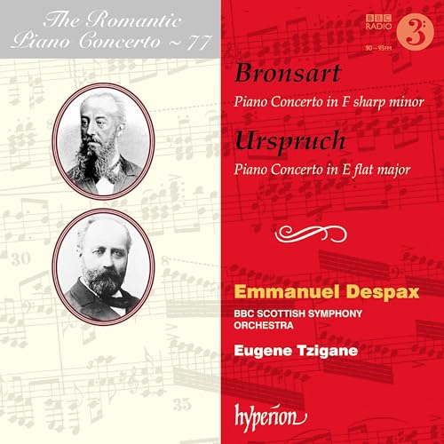 Hans Bronsart von Schellendorf/Anton Urspruch - Romantic Piano Concerto Vol. 77 von Hyperion