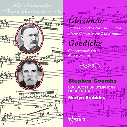 The Romantic Piano Concerto - Vol. 13 (Glasunow / Gödicke) von Hyperion