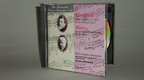 The Romantic Piano Concerto - Vol. 18 (Korngold / Marx) von Hyperion