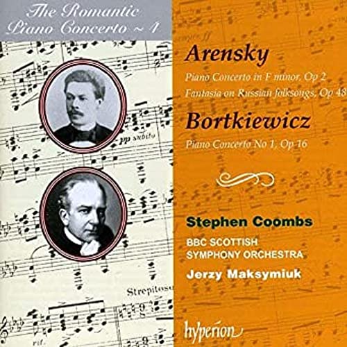 The Romantic Piano Concerto - Vol. 4 (Arensky / Bortkiewicz) von Hyperion