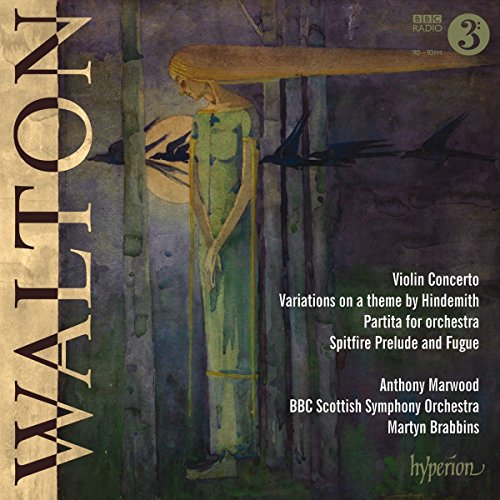 Walton: Violinkonzert in H-Moll / Partita für Orchester / Spitfire Prelude & Fuge/+ von Hyperion