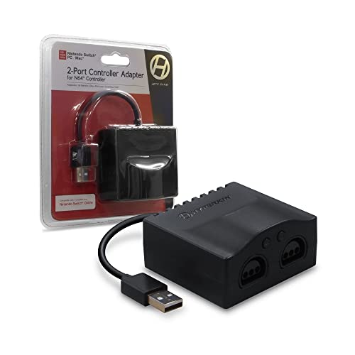 2-Port Controller Adapter für N64® / Nintendo Switch® / PC von Hyperkin