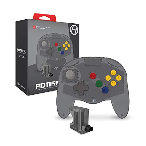 Admiral Premium BT Controller for N64 Space Black von Hyperkin