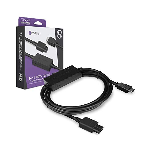 Hyperkin 3-In-1 HDTV Cable for GameCube/ N64/ Super NES von Hyperkin