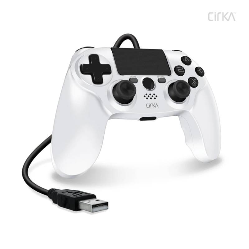 Hyperkin "Nuforce" Wired Controller For PS4/ PC/ Mac (White) von Hyperkin