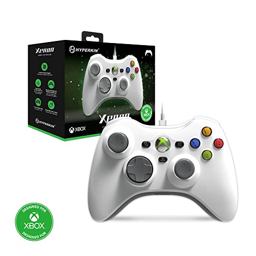 Hyperkin Xenon Wired Controller for Xbox Series X|S/Xbox One/Windows 10|11 - White von Hyperkin