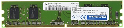 Hypertec px974aa-hy 256 MB DIMM, PC2–5300, entspricht Hewlett Packard-Arbeitsspeicher von Hypertec