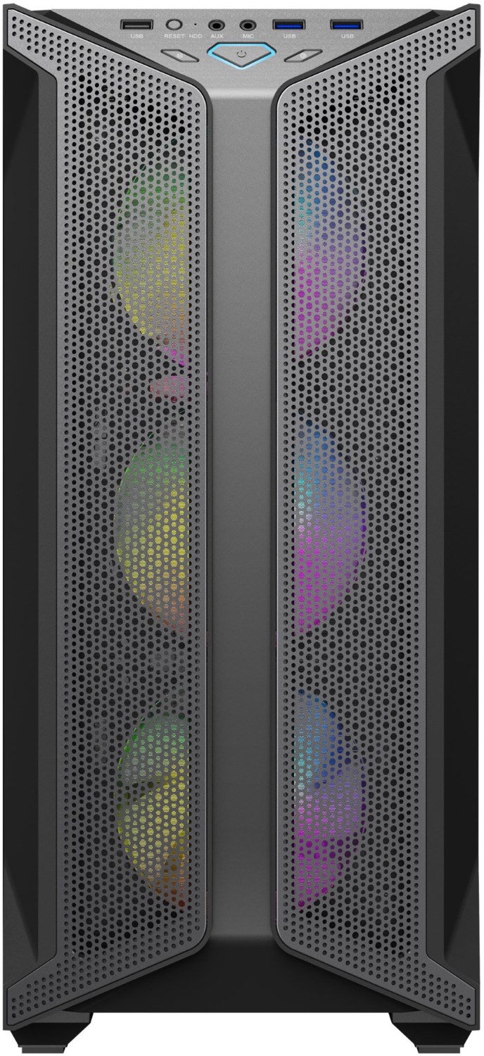 Gamemax Brufen C1 7009 PC schwarz Gamemax Brufen C1 7009 PC schwarz von Hyrican