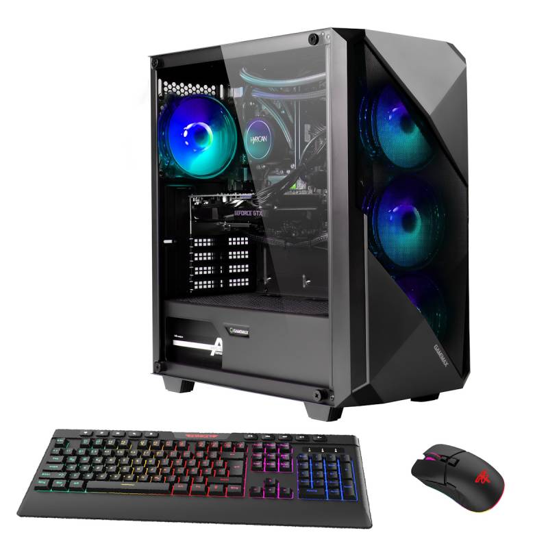 HYRICAN Striker 7323 AMD Ryzen 7 5700X, 32GB DDR4 RAM, 2TB M.2 SSD, NVIDIA GeForce RTX 4060, Windows 11 Home von Hyrican
