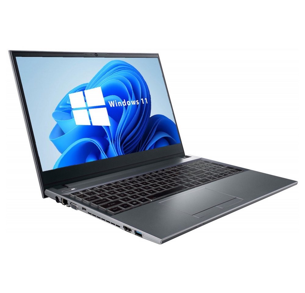 Hyrican 1699 (NOT01699) 1 TB SSD / 16 GB - Notebook - grau Notebook (Intel Core i5, 1000 GB SSD) von Hyrican