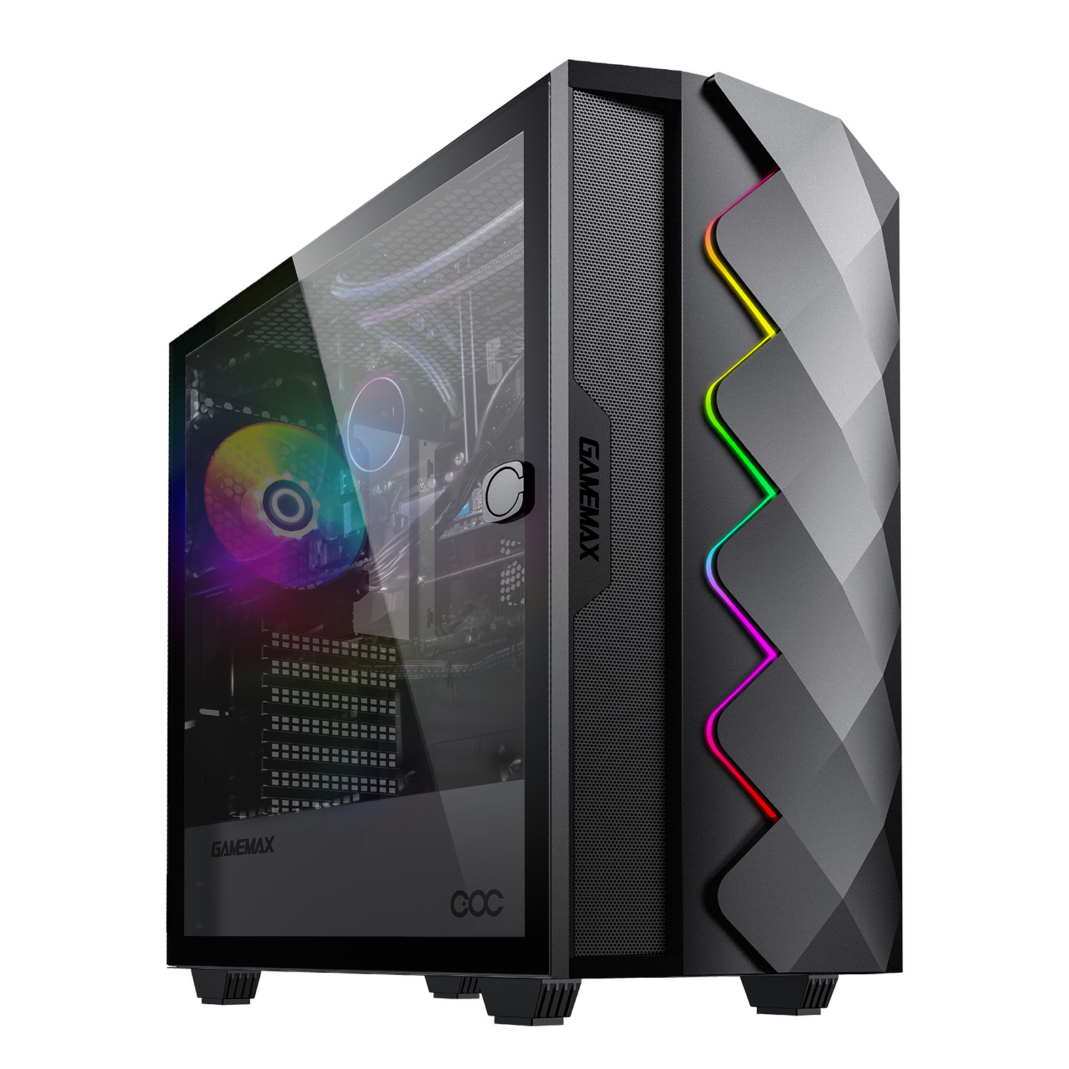 Hyrican Diamond BK 6942 Intel Core i7-13700F, 16GB DDR4 RAM, 1TB M.2 SSD, NVIDIA RTX 4070 Ti (12GB GDDR6X), AIO Wasserkühlung, Windows 11 Home von Hyrican