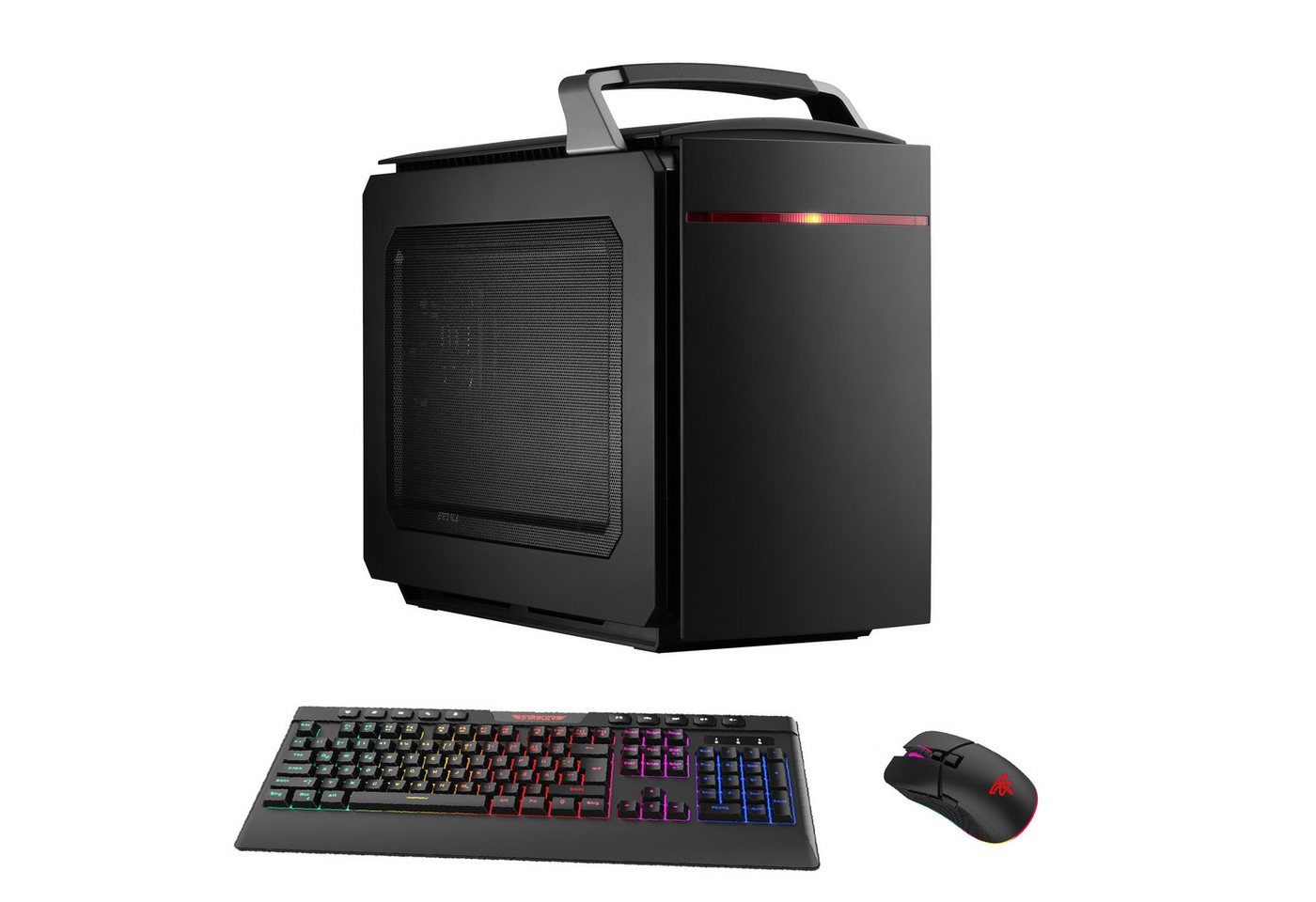 Hyrican Multimedia PC 7332 PC (AMD Ryzen 5 5600G, Radeon™ Graphics, 32 GB RAM, 2000 GB SSD, Luftkühlung, PCIe SSD Gen4, Windows 11) von Hyrican