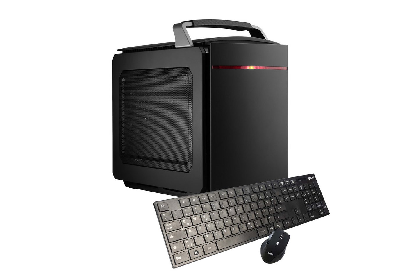Hyrican Multimedia PC 7346 PC (AMD Ryzen 5 5600G, Radeon™ Graphics, 16 GB RAM, 1000 GB SSD, Luftkühlung, Windows 11) von Hyrican