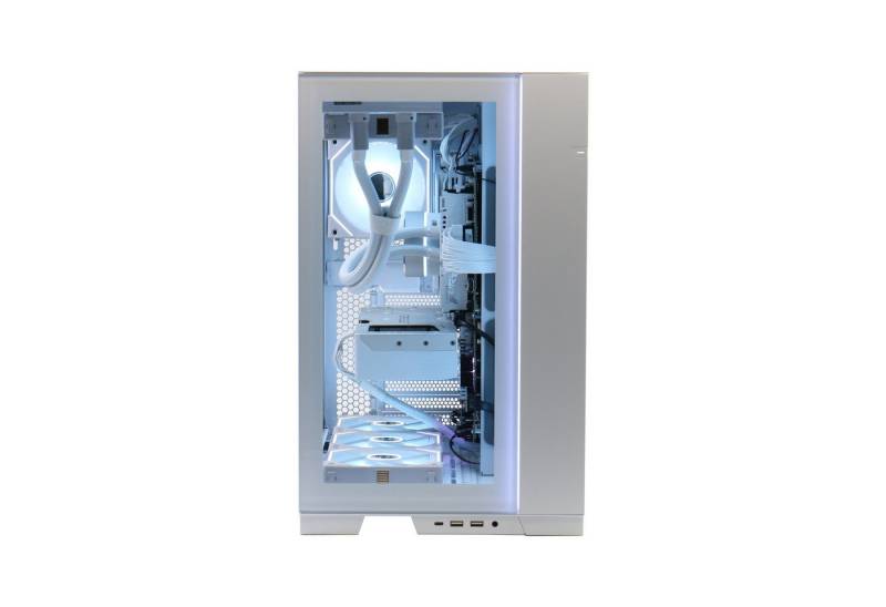 Hyrican Pure White 7364 Gaming-PC (AMD Ryzen 7 9800X3D, RTX 4070 Ti Super, 64 GB RAM, 2000 GB SSD, Wasserkühlung, DDR5 RAM, PCIe Gen4, AI, Windows 11) von Hyrican