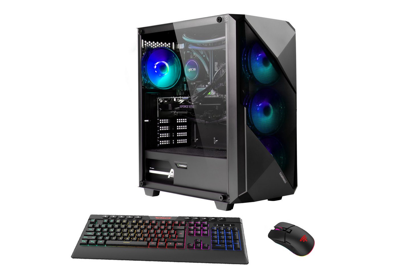 Hyrican Striker 7213 Gaming-PC (Intel® Core i7 14700F, RTX 4070 Super, 32 GB RAM, 2000 GB SSD, Wasserkühlung, DDR5-RAM, PCIe SSD Gen4, Windows 11) von Hyrican