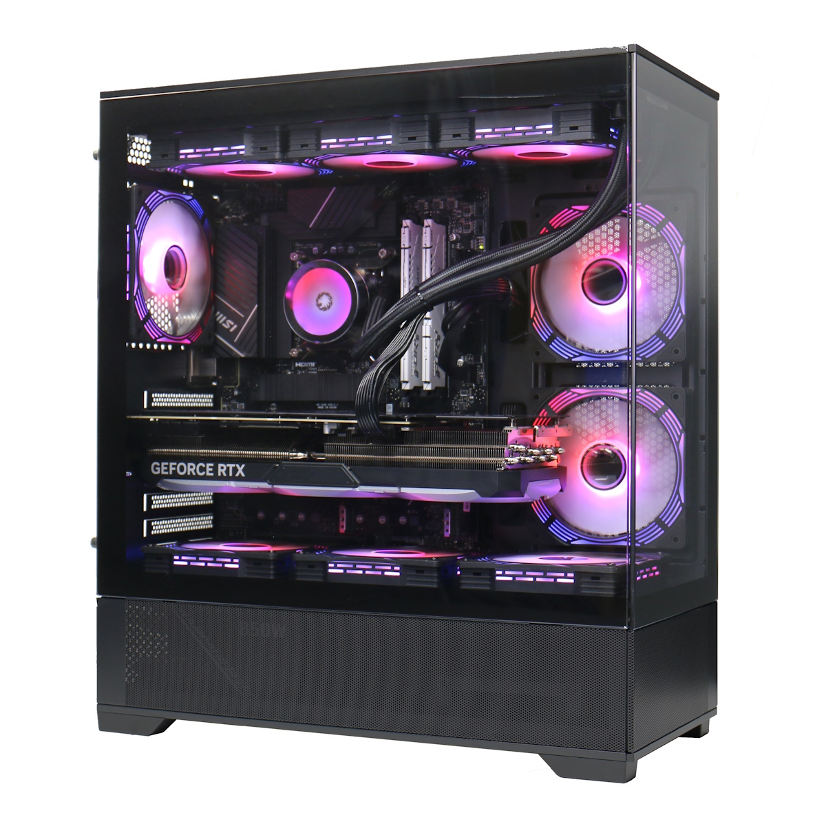 Hyrican Vista AW 7406 Gaming PC AMD Ryzen 7 7800X3D, AIO Wasserkühlung 360mm, 32GB DDR5 RAM, 2TB M.2 SSD, NVidia GeForce 5080 (16GB GDDR7), Wi-Fi 7, W von Hyrican