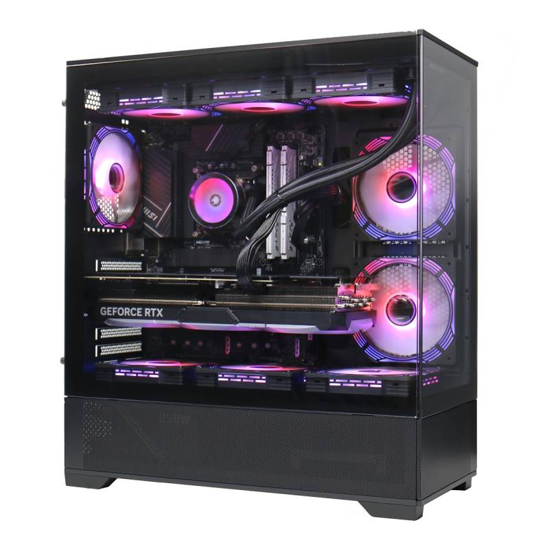 Hyrican Vista AW 7414 Gaming PC AMD Ryzen 7 9800X3D, AIO Wasserkühlung 360mm, 64GB DDR5 RAM, 2TB M.2 SSD, NVidia GeForce 5090 (32GB GDDR7), Wi-Fi 7, W von Hyrican