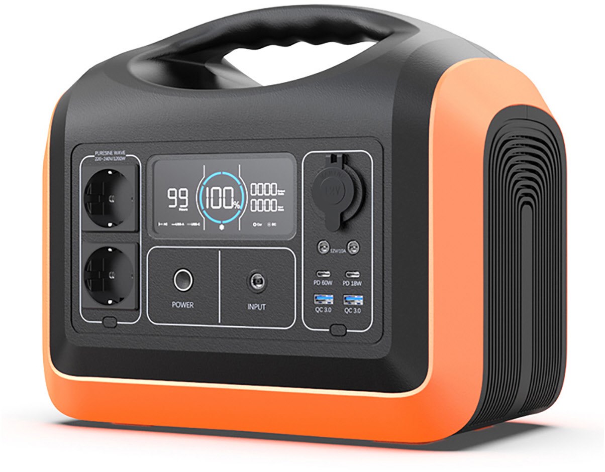 Powerstation UPP-1200 schwarz/orange Powerstation UPP-1200 schwarz/orange von Hyrican