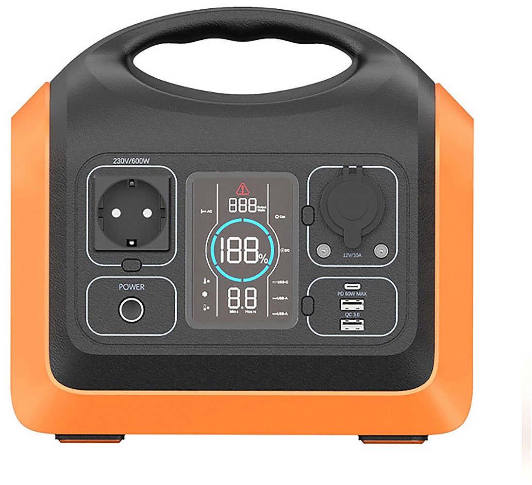 Powerstation UPP-600 schwarz/orange Powerstation UPP-600 schwarz/orange von Hyrican