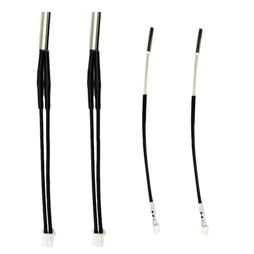 HysiPrui 2pcs 3D Drucker Zubehör 100K Thermistor Temp Sensor und 2pcs Patronenheizung, Hotend schnelle Ersatzteile, für 3D Drucker Ender 3 V3 se von HysiPrui
