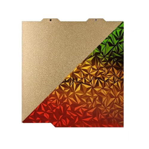 HysiPrui 3D Drucker A1 mini Chameleon Build Plate Doppelseitiges strukturiertes PEI und PEO Blatt 183.5x183.5mm 3D Drucker Zubehör Gradient Flexible abnehmbare beheizte Bettmatte für Bambu Lab A1mini von HysiPrui