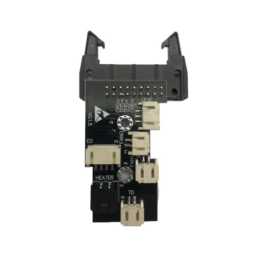 HysiPrui 3D Drucker Hotend Adapter Board zum Anschluss von Heizpatronen, Thermistoren, Lüftern, für ANYCUBIC Kobra 2/Kobra 2 Pro/Kobra 2 Plus/Kobra 2 Neo von HysiPrui