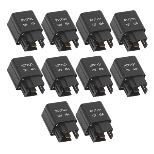 12V 40A 4-poliges Autorelais für 90987 02006 0567006912 ABS-Material für die Beleuchtung des Anlassers von Hyuduo
