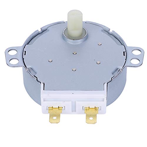 2Pcs Synchronmotor, Mikrowellen-Plattenspieler-Motor, Synchronmotor, AC220-240V 50 Hz für die Drehung der Mikrowellenherdschale,TYJ50-8A7 von Hyuduo