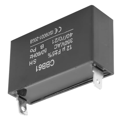 Hyuduo Kondensator CBB61 350VAC 12UF Benzin Generator Start Klimaanlage Motor Kondensator Kondensatoren von Hyuduo